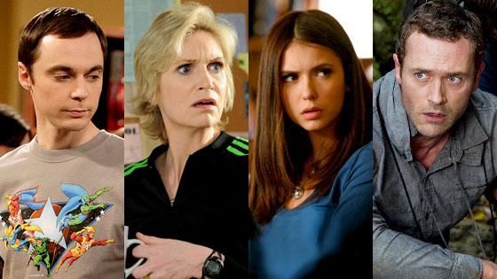 Jim Parsons, The Big Bang Theory, Jane Lynch, Glee, Nina Dobrev, The Vampire Diaries, Jason O'Mara, Terra Nova Jim Parsons, The Big Bang Theory, Jane Lynch, Glee, Nina Dobrev, The Vampire Diaries, Jason O'Mara, Terra Nova
